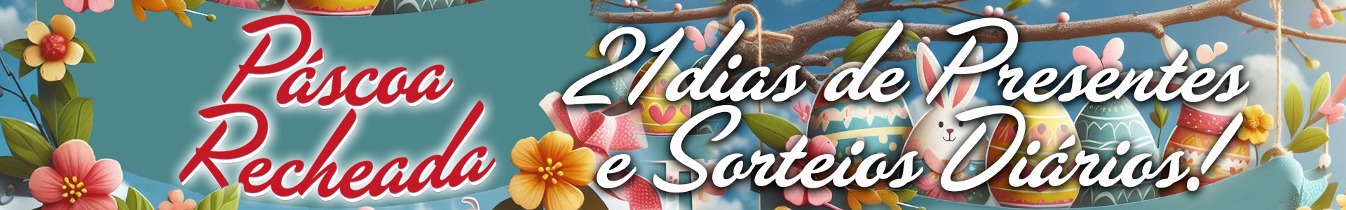 21 dias com presentes e sorteios diários