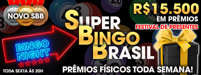 R$15.500 em prêmios com itens físicos