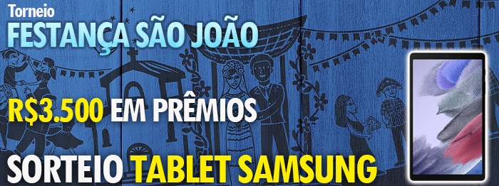 3.5 Mil em prêmios com Tablet Samsung Galaxy!