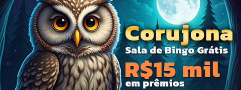 Corujona Grátis R$ 15.000!