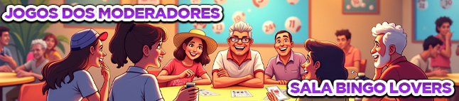 Jogos de Chat com Moderadores!
