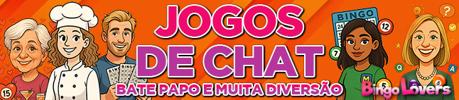 Jogos de Chat com Moderadores!