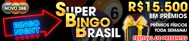 Torneio de Sexta SBB - Super Bingo Brasil - Olímpico R$15.500 – Cada Sexta feira às 20h!