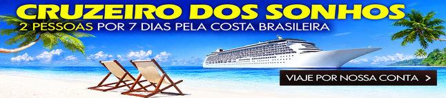 Cruzeiro dos Sonhos - 2 Pessoas, 7 dias!